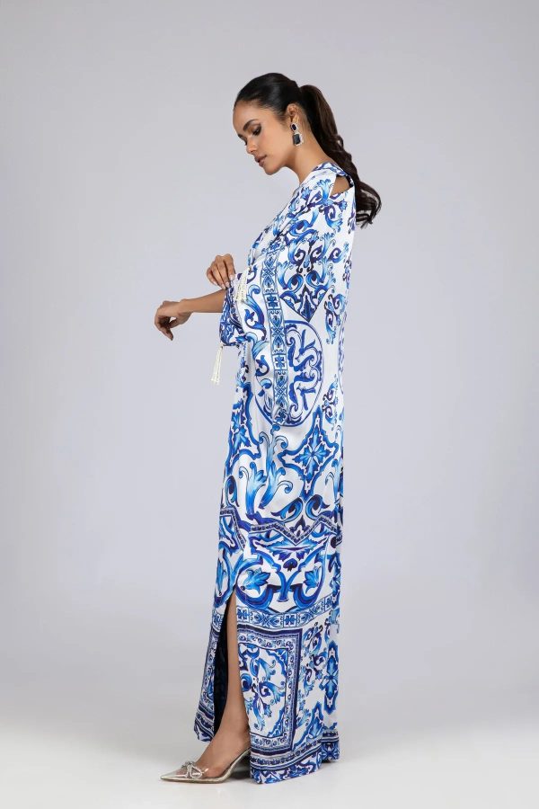 Kaftans - Kf-15651-Print on Sale