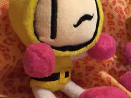 Taiwan Limited Bomberman Yellow ver 6  Plush Doll Figure Cheap