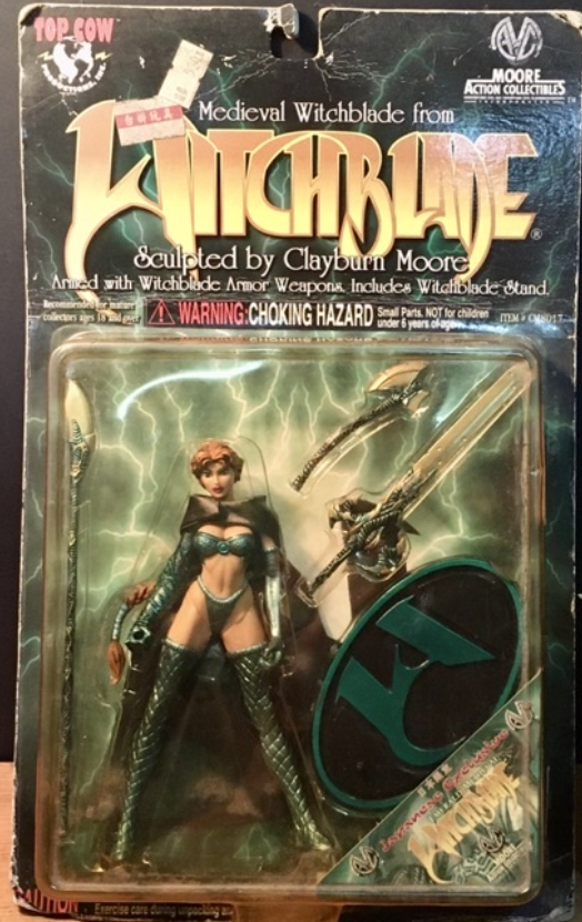 Top Cow Moore Action Collectibles Witchblade Emerald Medieval Japanese Exclusive Action Figure For Sale