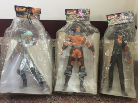 Sega Fist of The North Star 3 Soft Vinyl Trading Figure Set Online