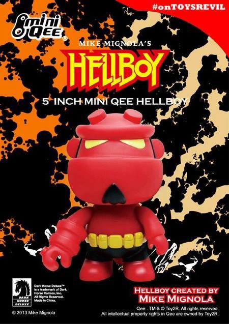 Toy2R Mini Qee Mike Mignola Hellboy 5  Collection Figure Discount