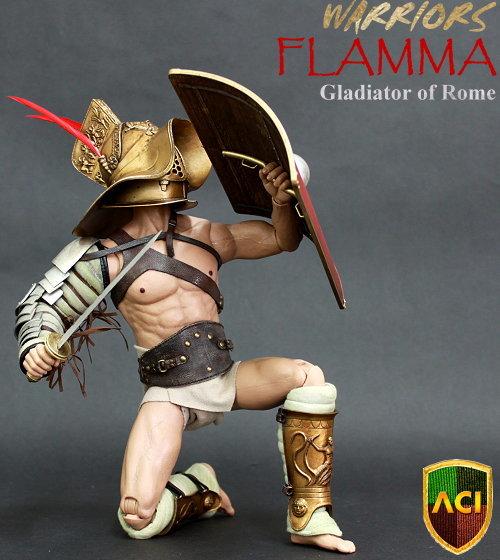 ACI Toys 1 6 12  Gladiator of Rome Warriors Flamma Action Figure For Cheap