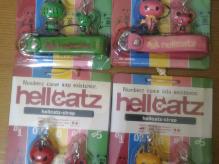 Hellcatz 4 Strap Trading Figure Set on Sale