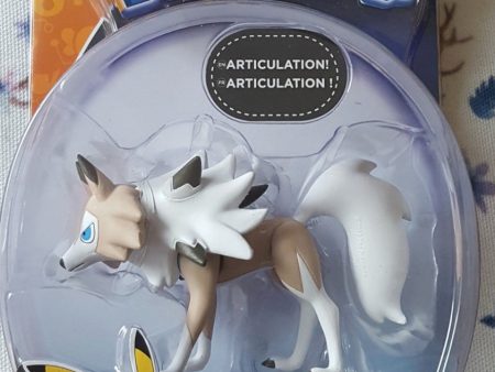 Tomy Pokemon Pocket Monster Collection Lycanroc Midday Form Trading Figure Hot on Sale