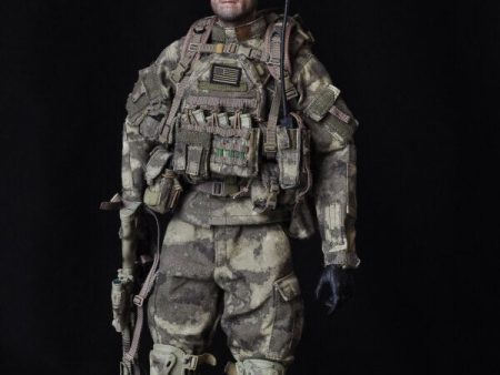 CalTek 1 6 12  CAL-8020 A-TACS Advanced Tactical Camouflage Action Figure Hot on Sale