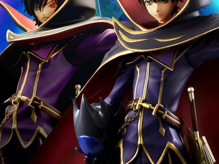 Megahouse 1 8 Code Geass R2 10th Zero Lelouch Pvc Figure Fashion