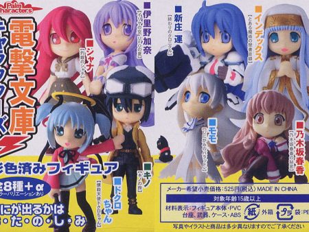 Toranoana Palm Characters Dengeki Bunko 8+1 Secret 9 Figure Set For Sale