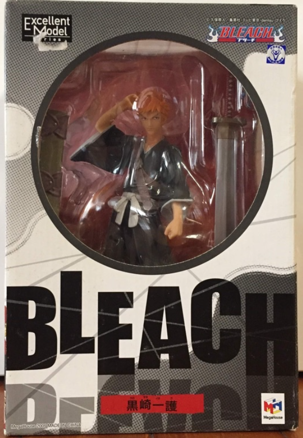 Megahouse Excellent Model Bleach Series Ichigo Kurosaki Pvc Figure Hot on Sale