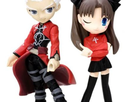 Toranoana Fate Stay Night Palm Characters Archer & Rin Box Figure Set For Cheap