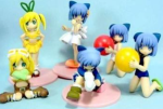 Toy s Works Capsule Gashapon Moetan Lunch Box 16 Mini Figure Set Used Supply