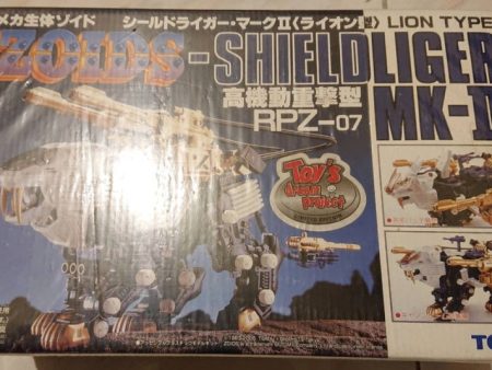 Tomy Zoids 1 72 RPZ-07 Shield Liger MK-II Lion Type Model Kit Action Figure For Cheap