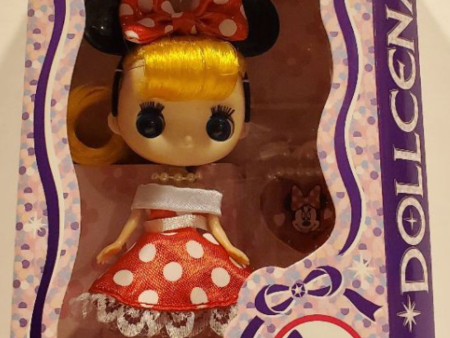 Tomy Dollcena Disney Lovely Dots Minnie Mouse Doll Figure Supply