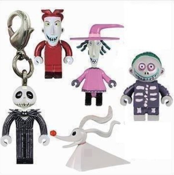 Yujin Disney The Nightmare Before Christmas Gashapon 5 Mini Box Mascot Strap Figure Set Discount