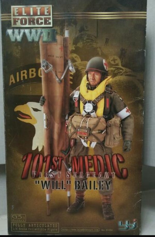 BBi 1 6 12  WWII 101st Medic First Sergeant Will Bailey Action Figure Fashion