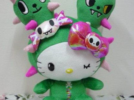 Simone Legno Tokidoki x Hello Kitty Cactus Plush Doll 10  Figure Supply