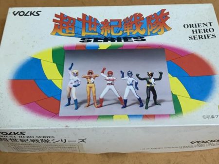 Volks 1 15 Orient Hero Series Battle Fever J Cold Cast Model Kit Figure Supply