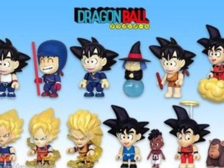 Unifive Dragon Ball Z Big Head Series 1 10+1 Secret 11 Mini Trading Figure Set Supply