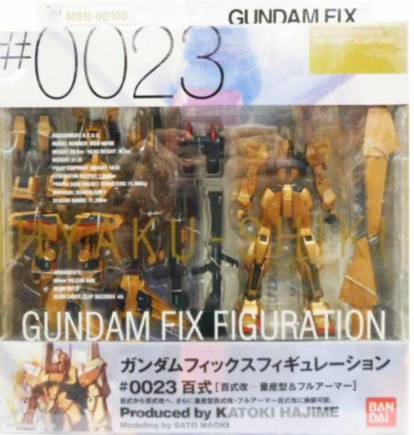 Bandai Gundam Fix Figuration GFF #0023 MSN-00100 Hyaku Shiki Action Figure Sale