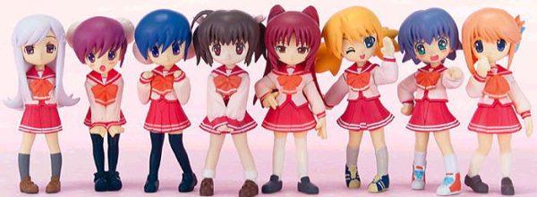 Toranoana Palm Characters ToHeart2 8+1 Secret 9 Trading Figure Set Sale