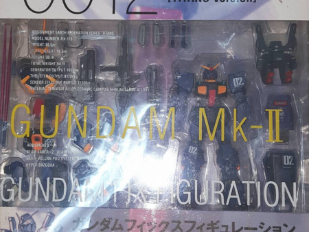 Bandai Gundam Fix Figuration GFF #0012 RX-178 Gundam MK-II Titan ver Action Figure Cheap