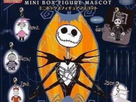 Yujin Disney The Nightmare Before Christmas Gashapon 5 Mini Box Mascot Strap Figure Set Discount