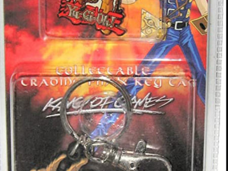 2002 Yu Gi Oh Collectable Trading Pin & Key Chain Figure Type B Online Sale