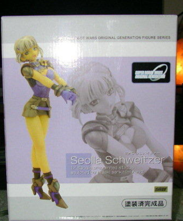 Volks A-Brand 1 8 Super Robot Wars OG Seolla Schweitzer Resin Cold Cast Statue Figure Supply