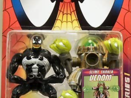 Toybiz Marvel Comics Spider-Man Spider Power Slime Shaker Venom Action Figure Online Sale