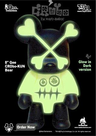 Toy2R Qee Mad Barbarians Crobo Kun GID ver 8  Vinyl Figure For Cheap