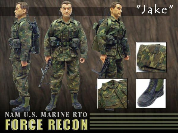 Dragon 1 6 12  Nam USMC Marine Rto Force Recon Jake Action Figure For Sale