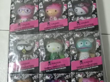 2013 Simone Legno Tokidoki x Sanrio Characters 12 2  Vinyl Collectable Figure Set For Sale