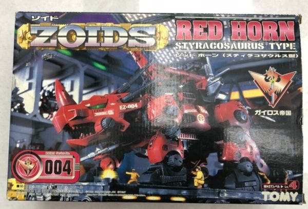 Tomy Zoids 1 72 EZ-004 Red Horn Styracosaurus Type Model Kit Figure Fashion