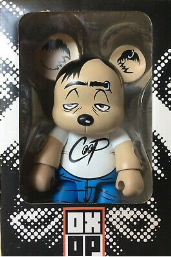 Toy2R OXOP Qee Haze Coop Stoner Bear ver 8  Action Soft Vinyl Figure Sale