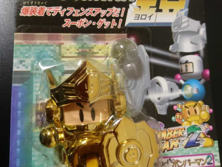 Takara 1994 Hudson Soft B-Daman Bomberman 2 No 27 Gold Bom Yoroi Model Kit Action Figure Fashion