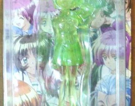 Yujin SR DX Tokimeki Memorial 2 Hikari Hinomoto Green Clear Crystal ver Pvc Trading Collection Figure Sale