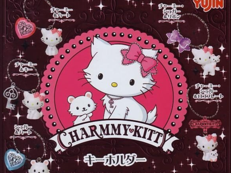 Yujin Sanrio Charmmy Hello Kitty Gashapon 5 Twin Mascot Strap Figure Set Online Hot Sale