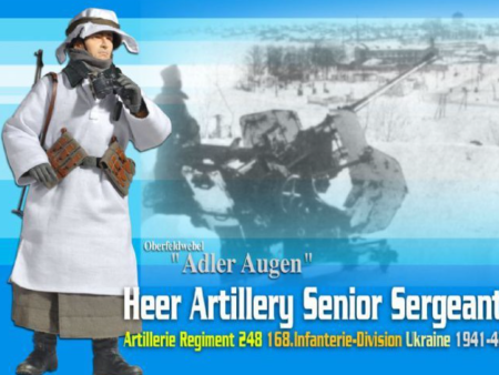 Dragon 1 6 12  70625 Ukraine 1941-42 Heer Artillery Senior Segeant Adler Augen Action Figure Sale