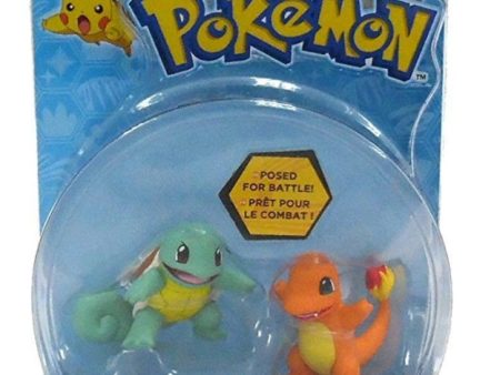 Tomy Pokemon Pocket Monster Battle Collection Squirtle vs Charmander Trading Figure Discount