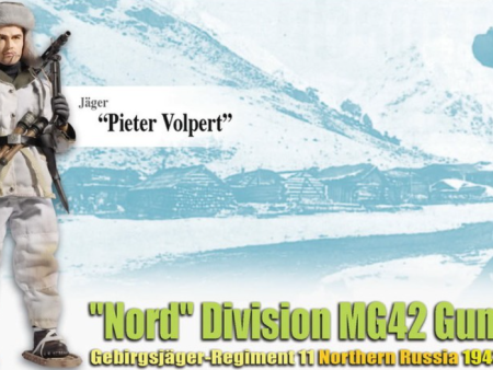 Dragon 1 6 12  70752 Northern Russia 1943-1944 Nord Division MG42 Gunner Pieter Volpert Action Figure Fashion