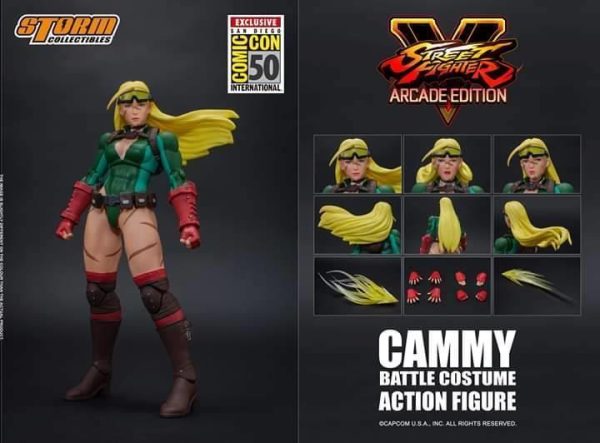 Storm Toys 1 12 Collectibles Street Fighter V Arcade Edition SDCC Cammy Battle Custume Action Figure Fashion