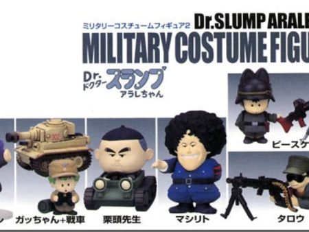 Unifive Dr Slump Arale Chan Military Costume Series 2 6 Figure Set For Sale