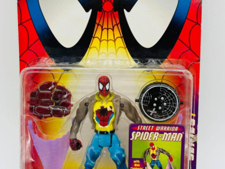 Toybiz Marvel Comics Spider-Man Spider Power Street Warrior Spider-Man Action Figure Online Sale