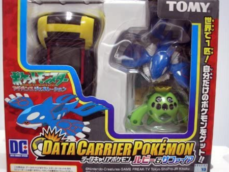 Tomy Pokemon Pocket Monster Data Carrier Series Ruby & Sapphire Trading Figure Online