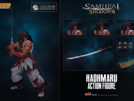 Storm Toys 1 12 Collectibles Samurai Shodown Haohmaru Bbicn Blood Limited Edition Action Figure For Sale