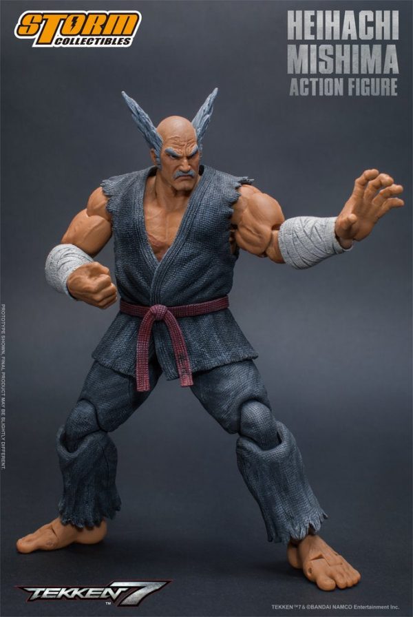 Storm Toys 1 12 Collectibles Tekken 7 Heihachi Mishima Action Figure Fashion