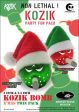 Toy2R Frank Kozik Kozik Mini Bomb X mas Party Fun Twin Pack Red & Green ver 2  Vinyl Figure Set Fashion