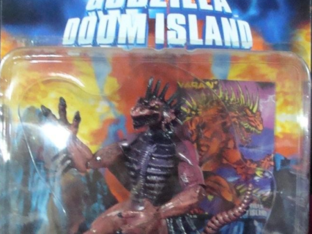 Trendmasters Godzilla Doom Island Varan Poseable 5  Action Figure Online