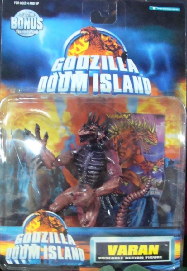 Trendmasters Godzilla Doom Island Varan Poseable 5  Action Figure Online