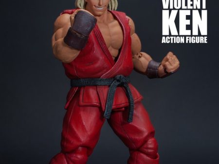 Storm Toys 1 12 Collectibles USFII Ultimate Street Fighter II The Final Challengers Violent Ken Action Figure Online now