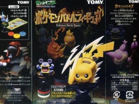 Tomy Kaiyodo Pokemon Pocket Monster Battle Trading Collection Figure 12 Chess Figure Set on Sale